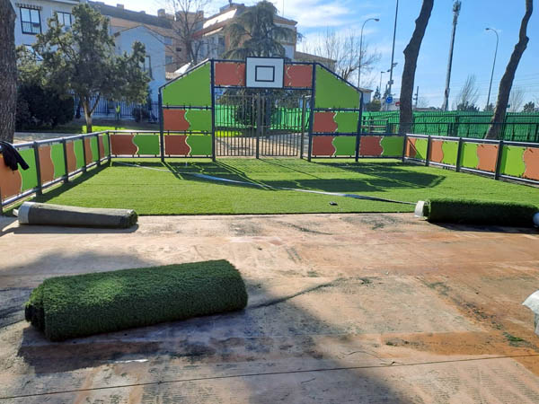 Venta e Instalacion Césped Artificial Pistas Deportivas Madrid